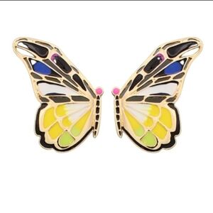 Butterfly wing earrings